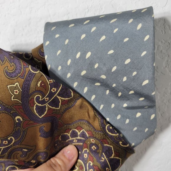 Lot of 2 ties Christian Dior Monsieur and Milano Paisley - Picture 2 of 9